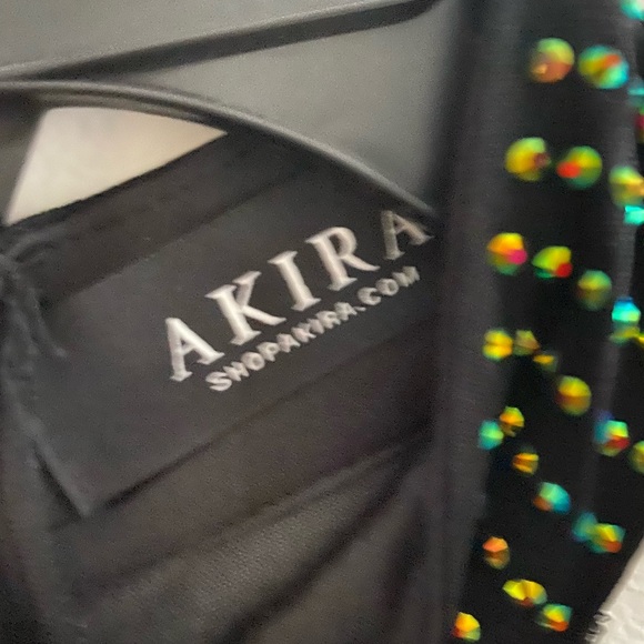 Rust of your tongue bedazzled jumpsuit black and green size Medium Brand NWT - Picture 5 of 17